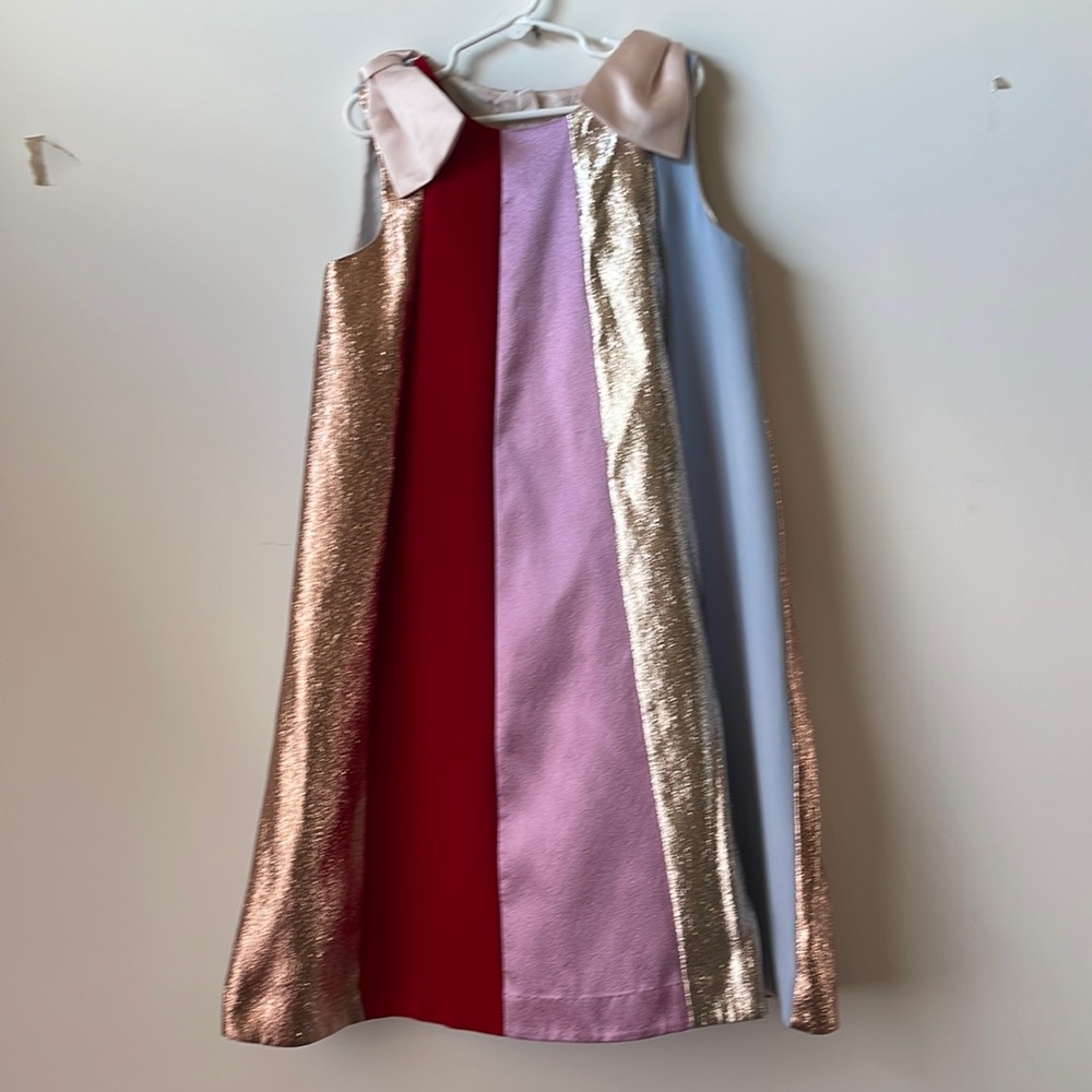 Hucklebones Girls Multicolor trapeze Dress 12